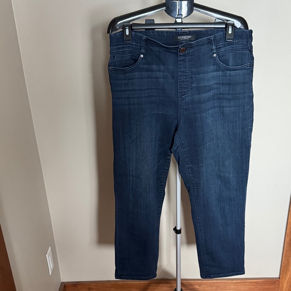 Liverpool Women's Dark Blue Skinny Jeans